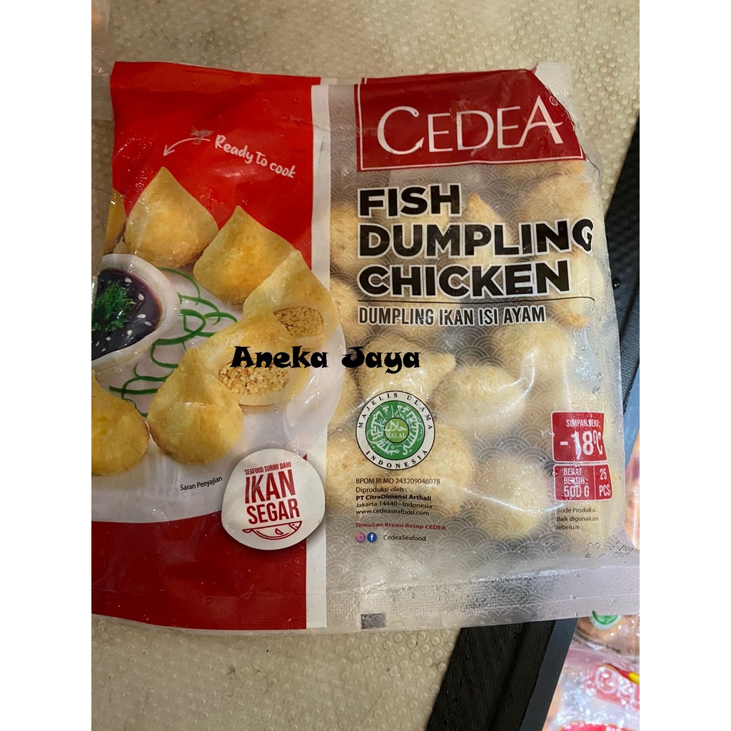 

Cedea Fish Dumpling Chicken 500g