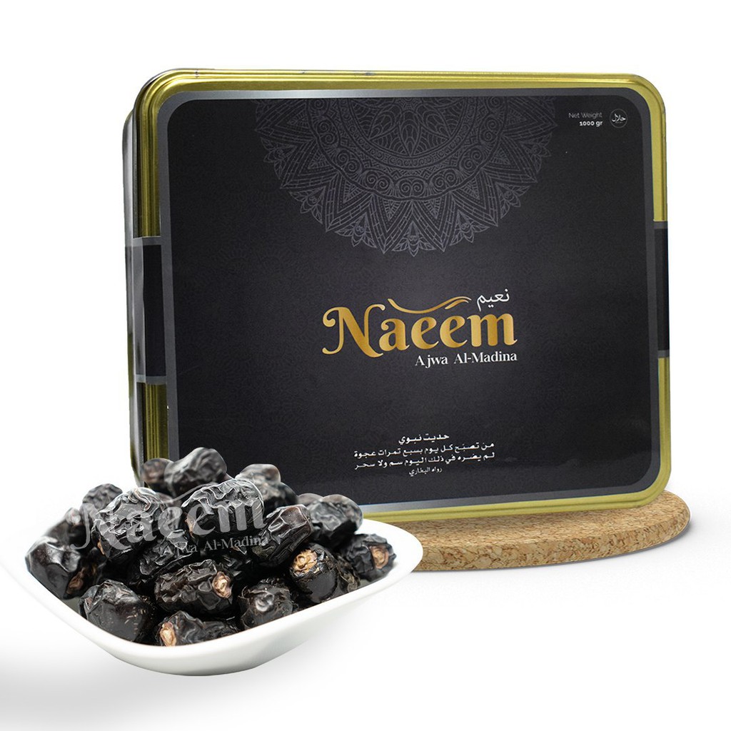 

Naeem Kurma Ajwa Al Madinah 850 Premium Dates Korma Nabi Favorit Tokoshobi Original Asli