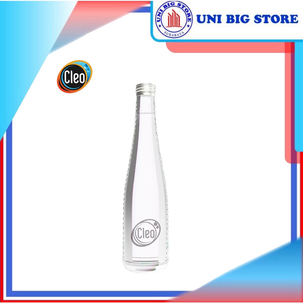 

Cleo Air Minum Glass Bottle 330 ml Botol Kaca