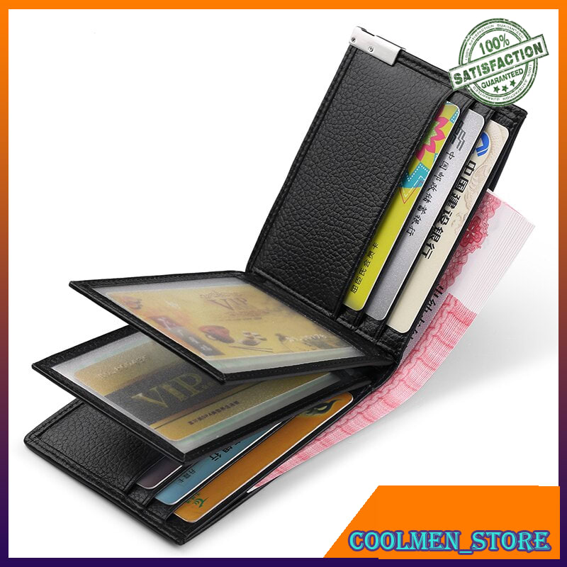 Dompet Pria Dompet Lipat Kulit Asli WILLIAMPOLO Geunine Leather Wallet Men Male Small Wallet Slim