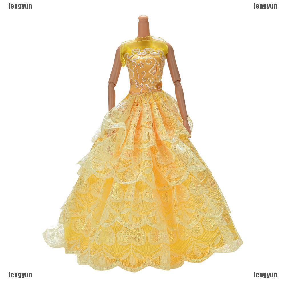 barbie yellow dress