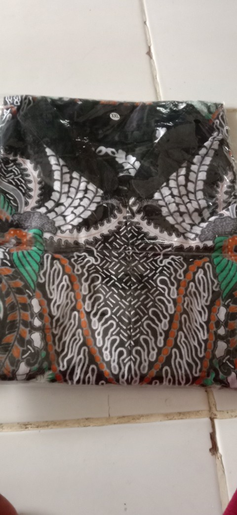 Batik Couple Keluarga Sania Ruffle Ori Ndoro Jowi Dnt Madu Tosca