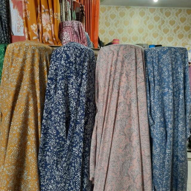 Rayon Viscose Kain Rayon Shopee Indonesia