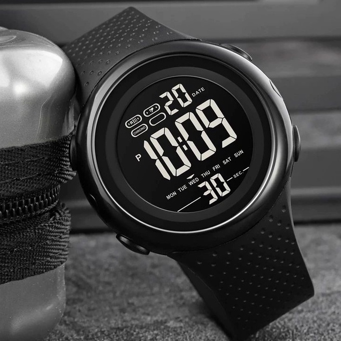 SKMEI 1856 Jam Tangan Pria Wanita Digital Sport Dual Time Watch Anti Air 5 Bar