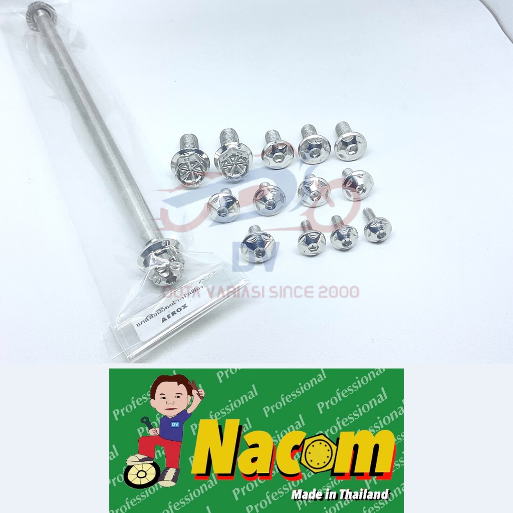 NACOM DV Paketan Kaki Depan Aerox