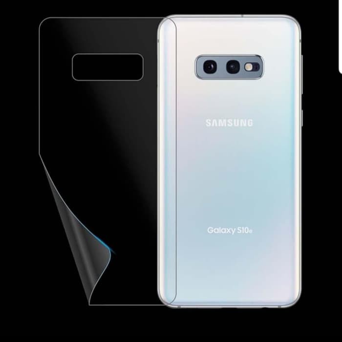 Anti gores BELAKANG Back cover samsung S10E screen guard protector