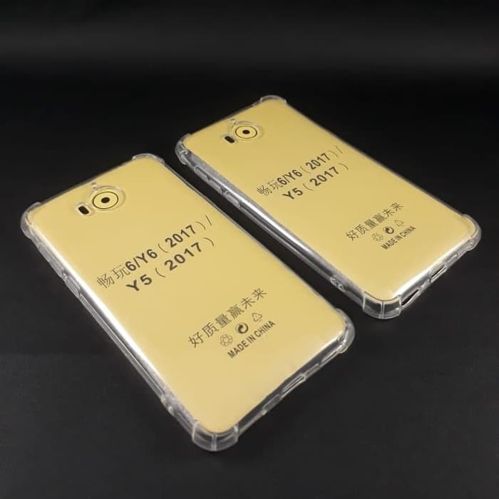 [COD] Case Hp Soft Anti Crack Jelly Huawei Y5 2017 Casing Kondom