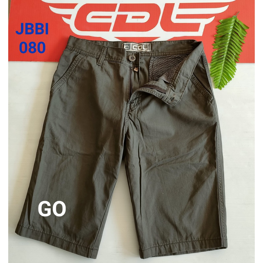 gof CDL By CARDINAL CELANA OFFICER Celana Pendek Casual Chino Pockets Slimfit Original Katun Bermuda