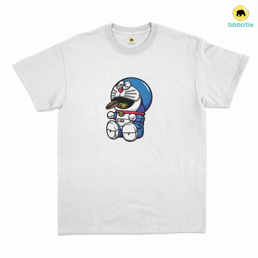 BEARSTIX - T SHIRT DORAEMON MECHA - KAOS CYBERPUNK - T SHIRT STREETWEAR - BAJU NOBITA