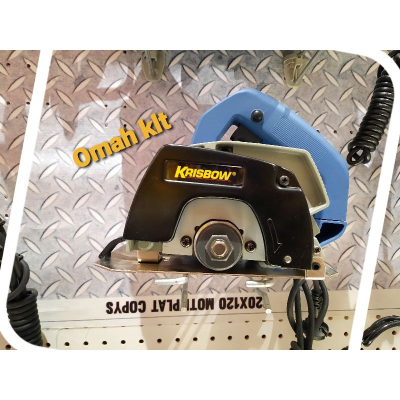 mesin gerinda potong marmer KRISBOW marble cutter 110mm