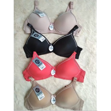 BH Bra Busa Tebal Polos | BH Tanpa Kawat Kait 2 | Size 32-34-36-38 | DAILILING