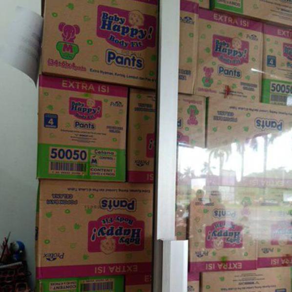 Stok Terbatas Baby happy pants size S40,M34,L30,XL26,XXL24 azzam jaya susu