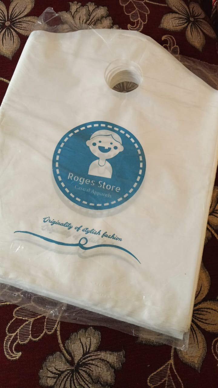 Plastik Sablon / Plastik Plong Gunung Pe Ukur 35x44