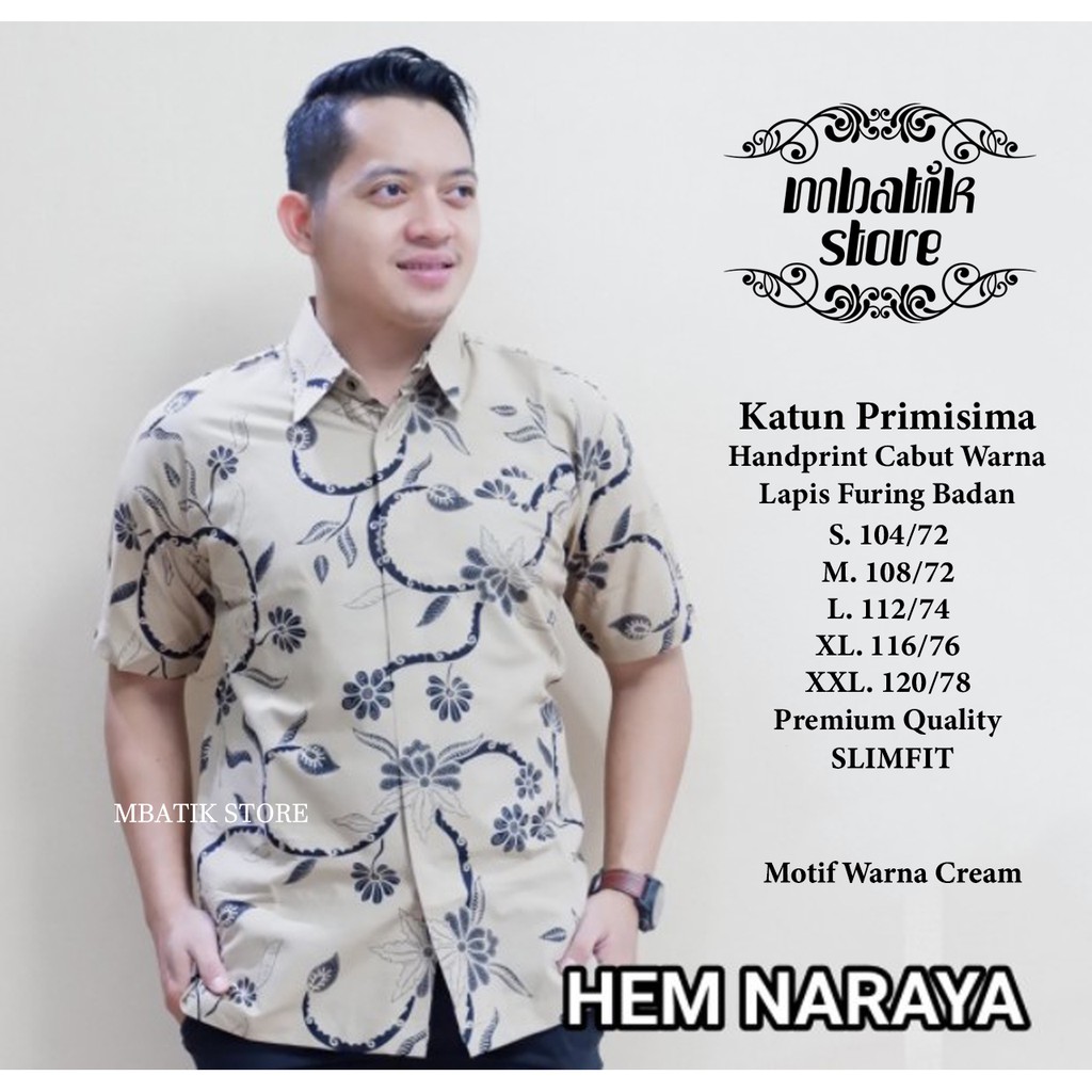 Kerispatih Kemeja Batik Pria Panjang Full Furing by Dewo