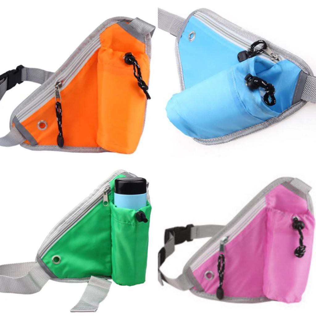 #LC-Bag Tas Lari Segitiga Tas Pinggang Sepeda Olahraga Lari Running Waist Bag