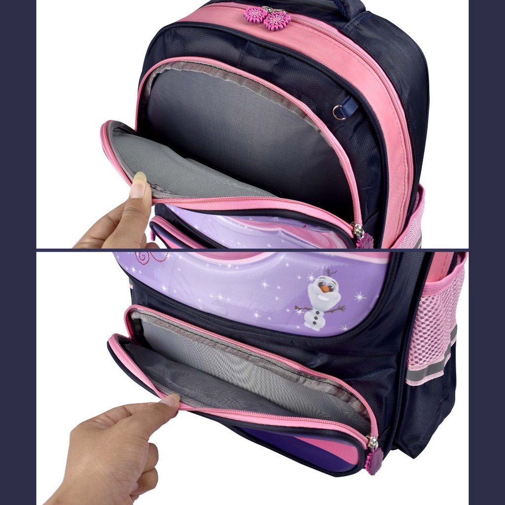 Tas Cartoon Sekolah 2201 16 Inch Tas Ransel Anak SD Laki Laki Dan Perempuan (Free Kotak Pensil)