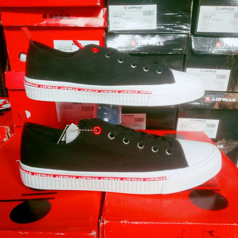 Sepatu Airwalk Jamie (Men's) BLACK/RED