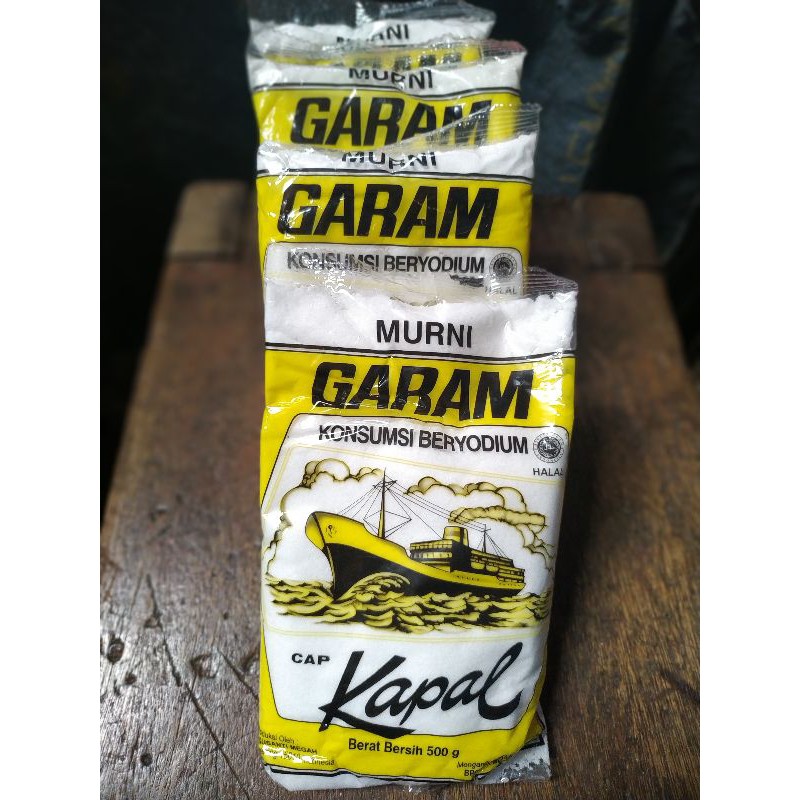 

garam beryodium cap kapal 500gr