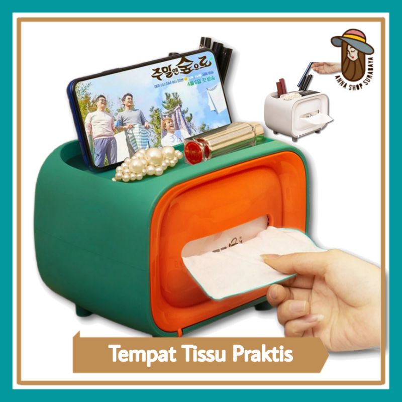 Tempat Tissue  Serbaguna  Kotak Tisu Organizer