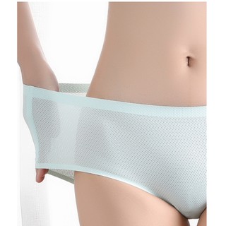 Celana Dalam Brief Seamless Mid Waist Bahan Mesh Celana Dalam Brief Seamless Mid Waist Bahan Mesh