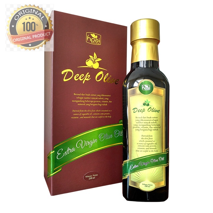[COD] DEEP OLIVE   | Minyak Zaitun Asli Extra Virgin Olive Oil