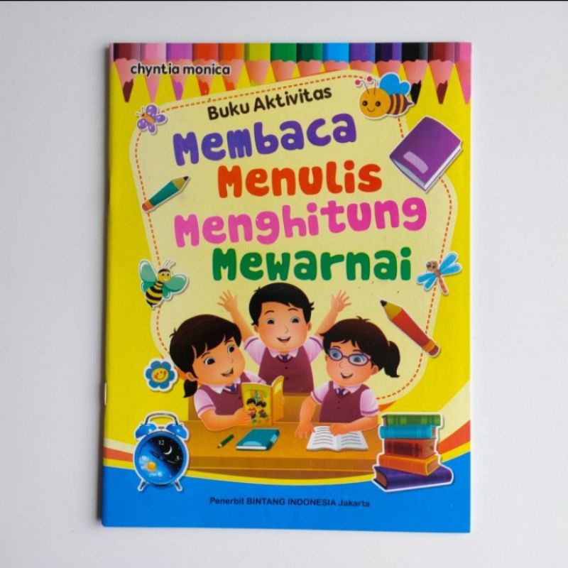 

Buku Anak PAUD, TK SD Membaca Menulis Menghitung Mewarnai.