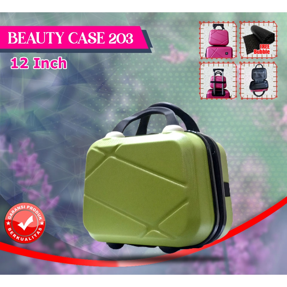 BEAUTY CASE 12INCH 203 FREE BUBBLE