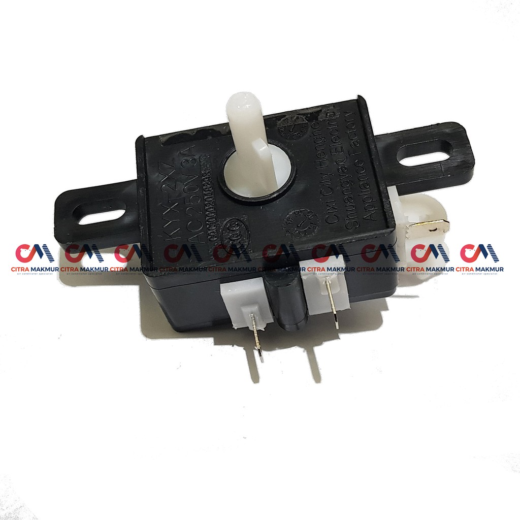 Drain Valve Lever Selector Sanyo aqua Knop Pembuangan Air Mesin Cuci kotak hitam