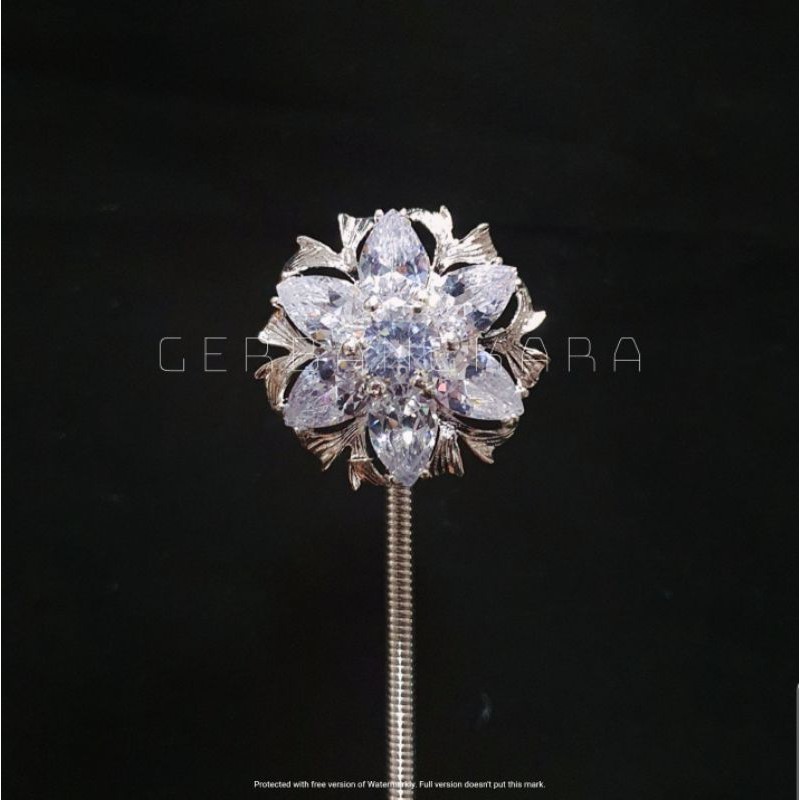 Mentul / Kembang Goyang Tretes Diamond Zircon