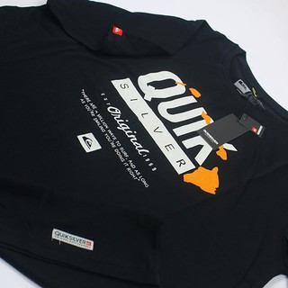  KAOS  QUIKSILVER BM COMBED  30S  SABLON DEPAN  BELAKANG  