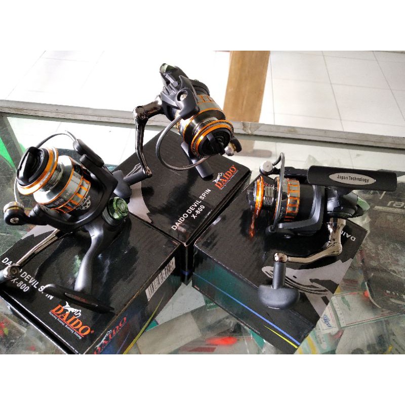 Reel.Daido,DevilSpin,X-800.PowerHendle