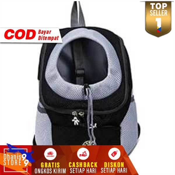 Tas Ransel Backpack Hewan Anjing Kucing Carrier Gendongan Binatang Pet Dog Cat Shoulder Back Pack Carir Berkualitas