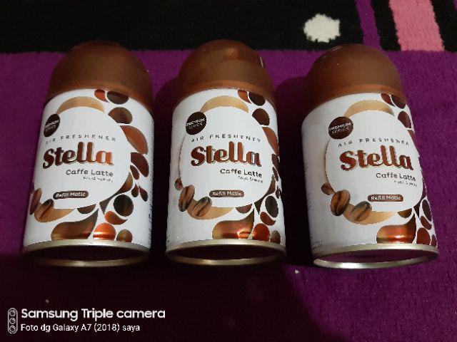 Pengharum Ruangan Stella Matic Coffe Latte 225ml Refill
