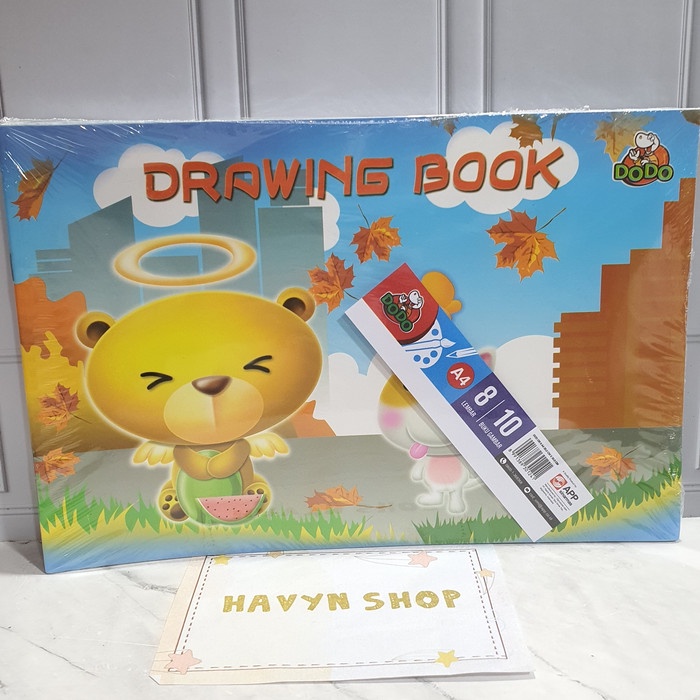 

Sketsagambar- (10Pc) Buku Gambar Ukuran A4 Merek Dodo (1Pabrik Dengan Sinar Dunia) -Buku-Gambar-