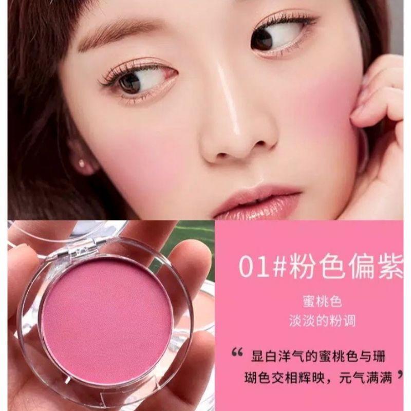 Lameila Blush On Palette Matte Anti Air dan Tahan Lama / Lameila Blusher Blush On Korea Perona Pipi Powder / Lameila LM 3040