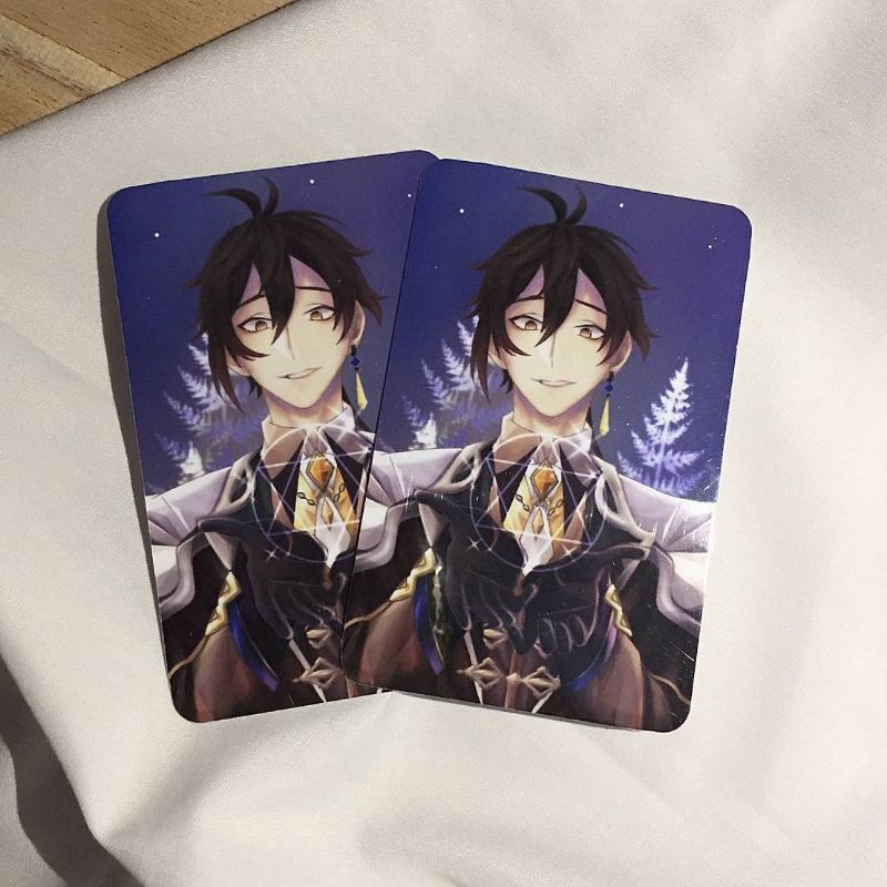 GENSHIN IMPACT PHOTOCARD - ZHONGLI