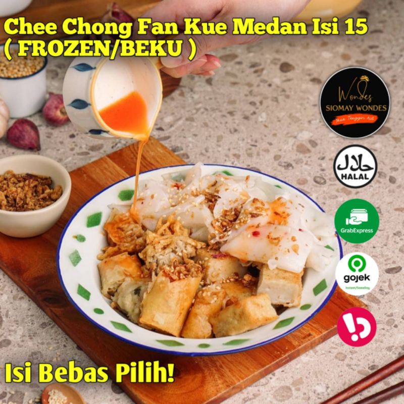 

CI CONG FAN KHAS MEDAN FROZEN/BEKU HALAL ISI 15 PCS