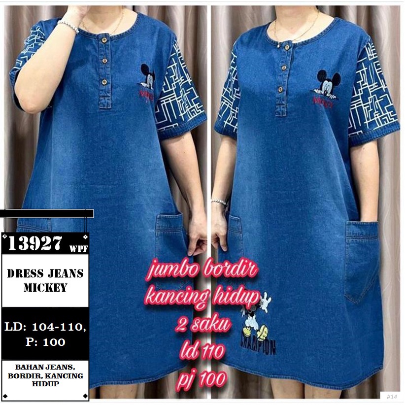 Dress Jeans Mickey XXXL