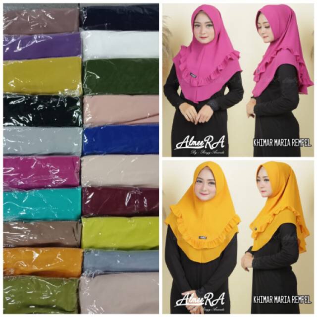 KHIMAR MARIA REMPEL ORI ALMEERA BY RA