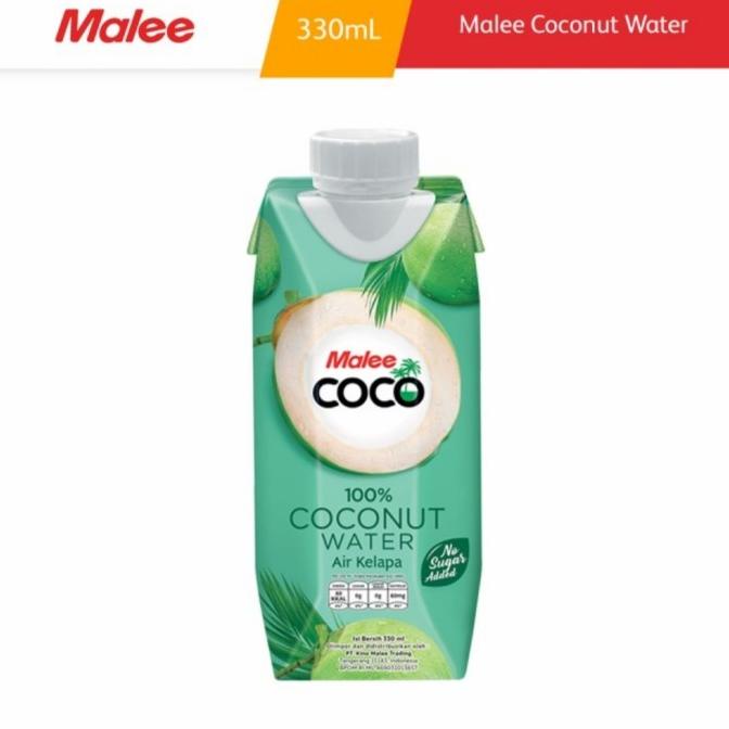 

Malee Coconut Water 330ml - Air Kelapa Thailand