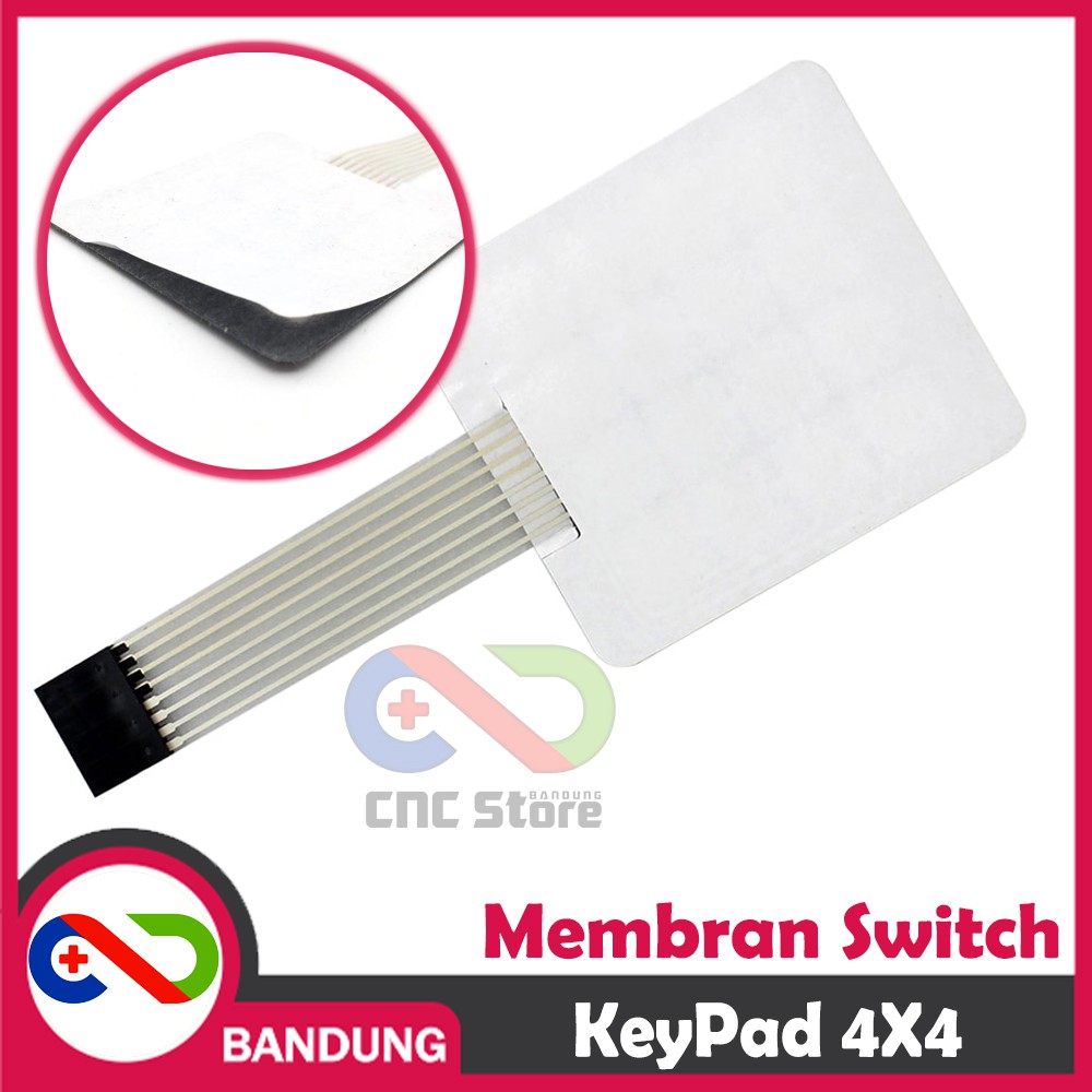 KEYPAD 4X4 MATRIX ARRAY 16 KEY MEMBRANE MEMBRAN SWITCH KEYPAD