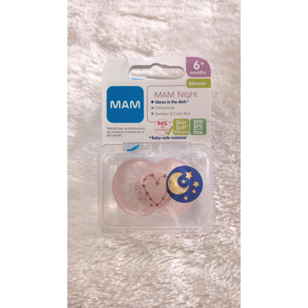 MAM PACIFIER NIGHT 6+ (GLOW IN THE DARK)