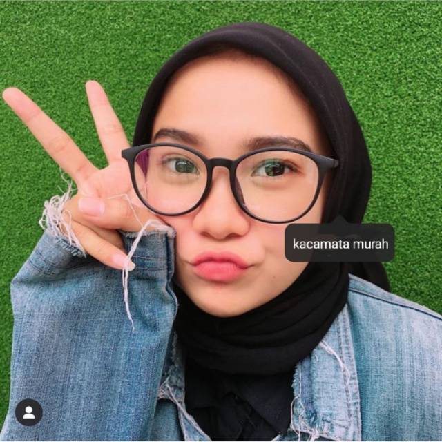 Frame kacamata minus +cylinder radiasi komputer unisex gagang lentur kacamata bulat oval korean