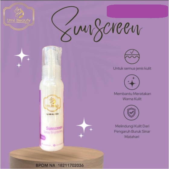 Sunscreen UBC || UMI BEAUTY CARE || UMI AL FATIH
