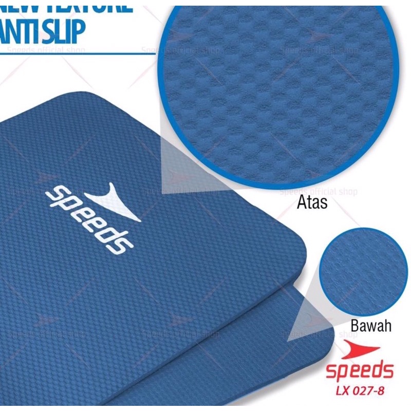 SPEEDS Matras Yoga Mat  NBR  Karpet Spons Tikar Alas Karpet 10MM + tas