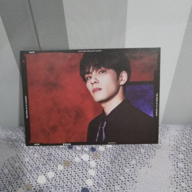 Wonpil Day6 Entropy Official Postcard