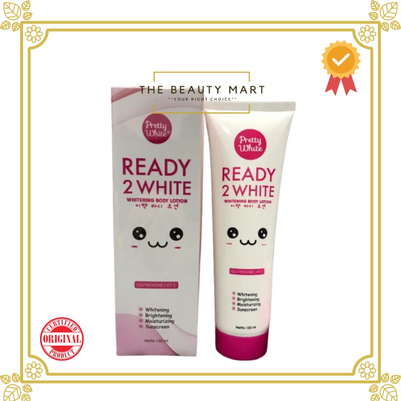 [BPOM] Pretty White Ready 2 White Bodylotion 150ml