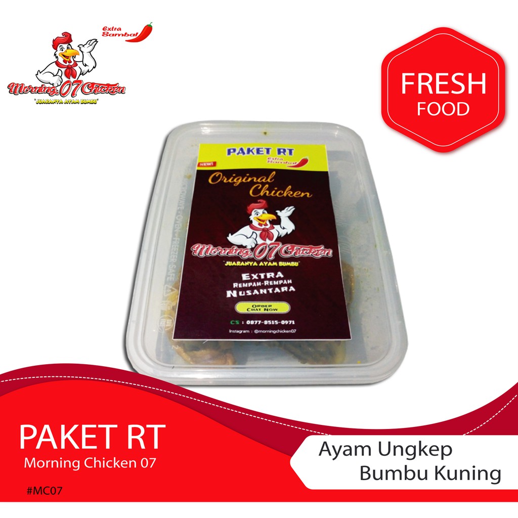 

Ayam Ungkep Bumbu Kuning Paket RT, ayam goreng ayam bumbu kuning