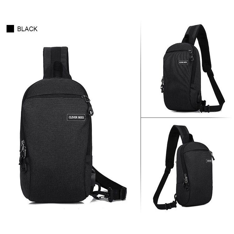 Tas Selempang CLEVER BEES  Multifunctional Travel Chest Bag