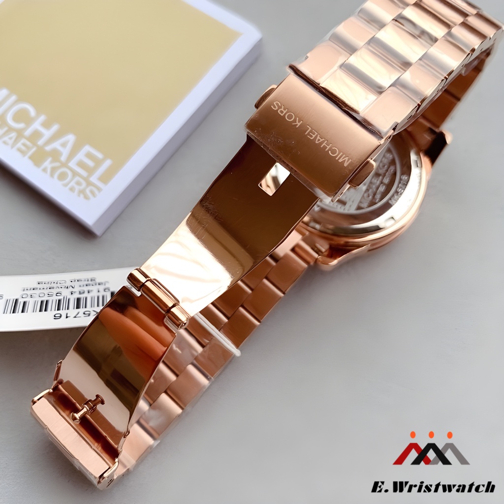 Michael Kors Original PARIS MK 5716 Rosegold COD Garansi Uang Kembali